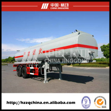 El fabricante chino ofrece el transporte del tanque de 21400L SUS, semirremolque de los cargamentos peligrosos